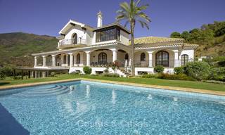 Amazing renovated rustic style luxury villa for sale in the exclusive La Zagaleta estate, Benahavis - Marbella 23266 