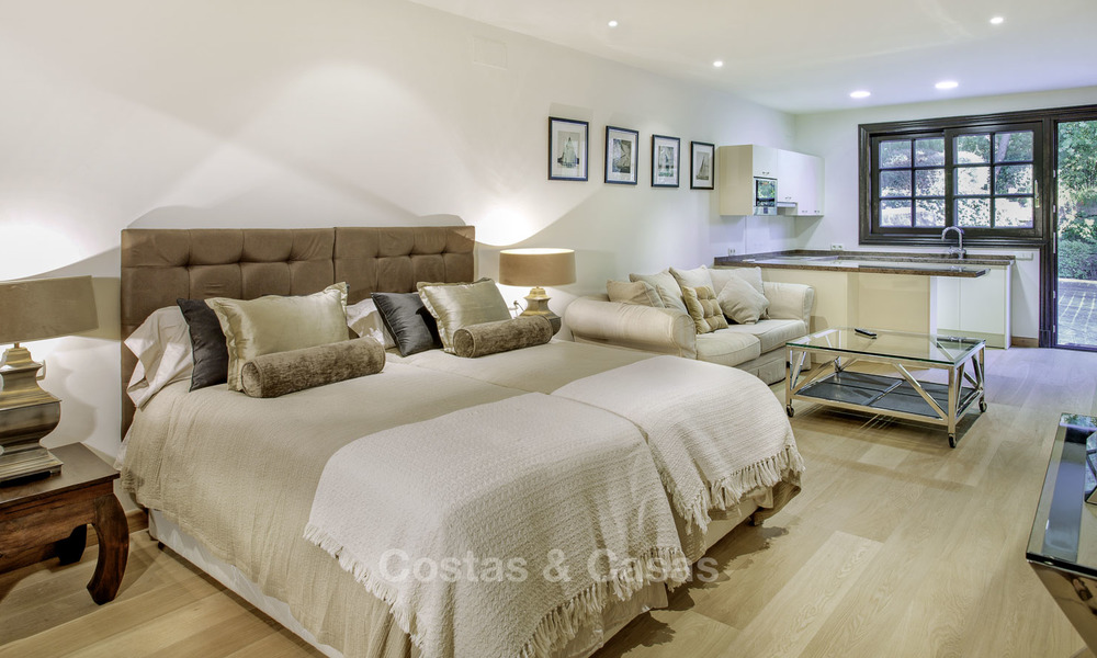 Amazing renovated rustic style luxury villa for sale in the exclusive La Zagaleta estate, Benahavis - Marbella 23274