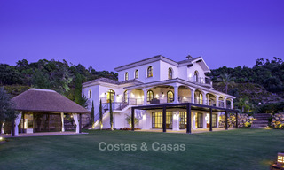 Amazing renovated rustic style luxury villa for sale in the exclusive La Zagaleta estate, Benahavis - Marbella 23279 
