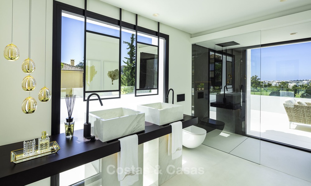 Marvellous fully refurbished luxury villa for sale, frontline golf, Nueva Andalucia, Marbella 14247
