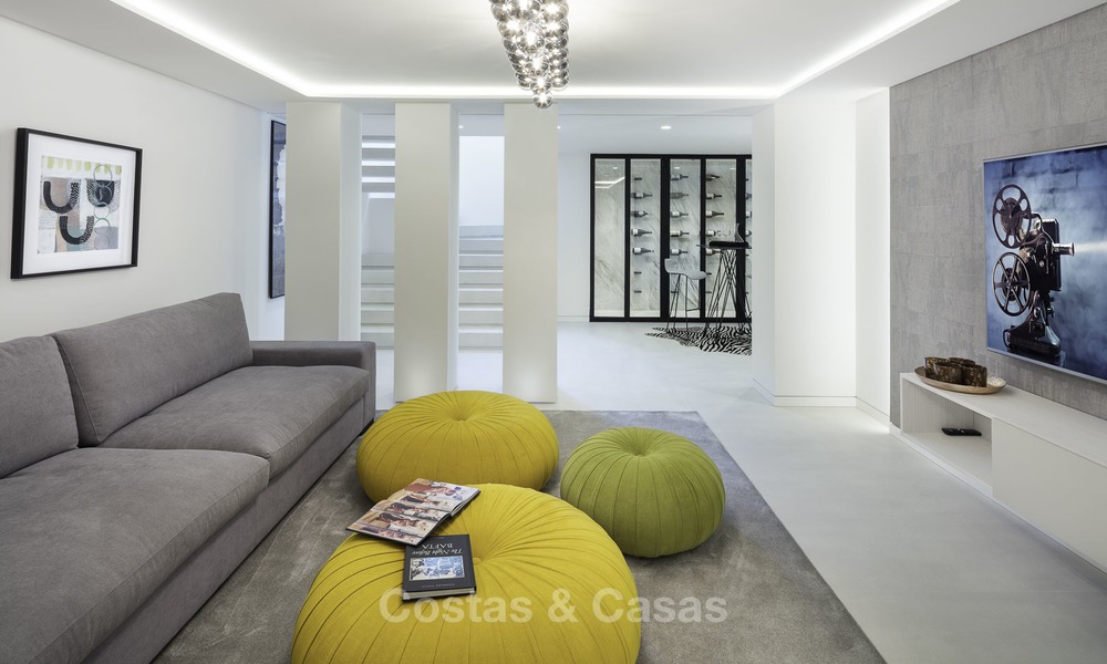 Marvellous fully refurbished luxury villa for sale, frontline golf, Nueva Andalucia, Marbella 14253