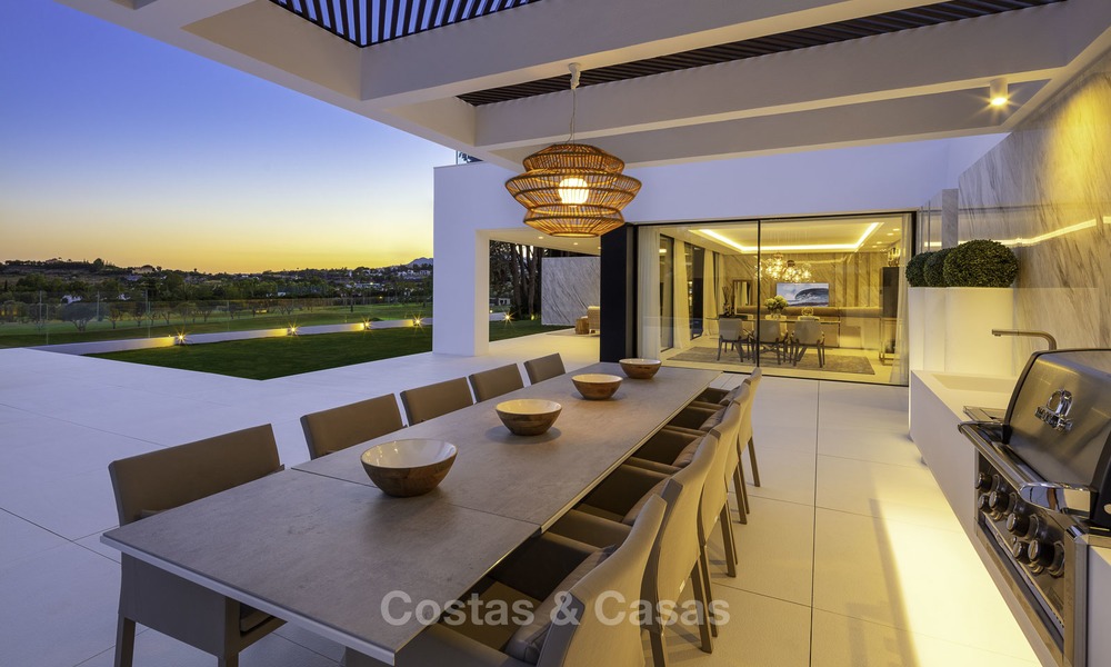 Marvellous fully refurbished luxury villa for sale, frontline golf, Nueva Andalucia, Marbella 14267
