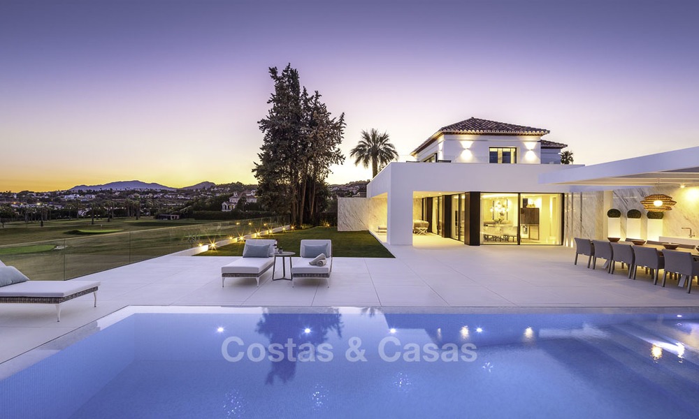 Marvellous fully refurbished luxury villa for sale, frontline golf, Nueva Andalucia, Marbella 14270
