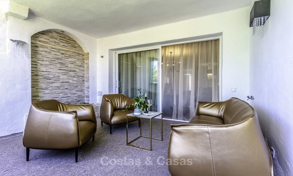 Gigantic, very stylish 4-bedroom penthouse apartment for sale in a prestigious beachside complex, Marbella - Estepona 14325