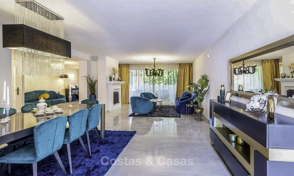 Gigantic, very stylish 4-bedroom penthouse apartment for sale in a prestigious beachside complex, Marbella - Estepona 14326