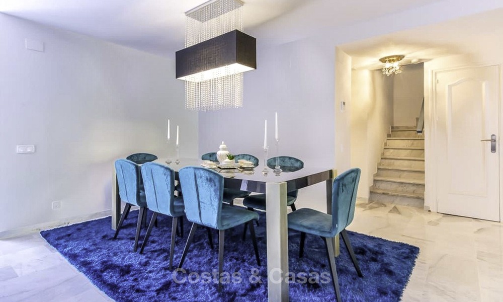 Gigantic, very stylish 4-bedroom penthouse apartment for sale in a prestigious beachside complex, Marbella - Estepona 14330