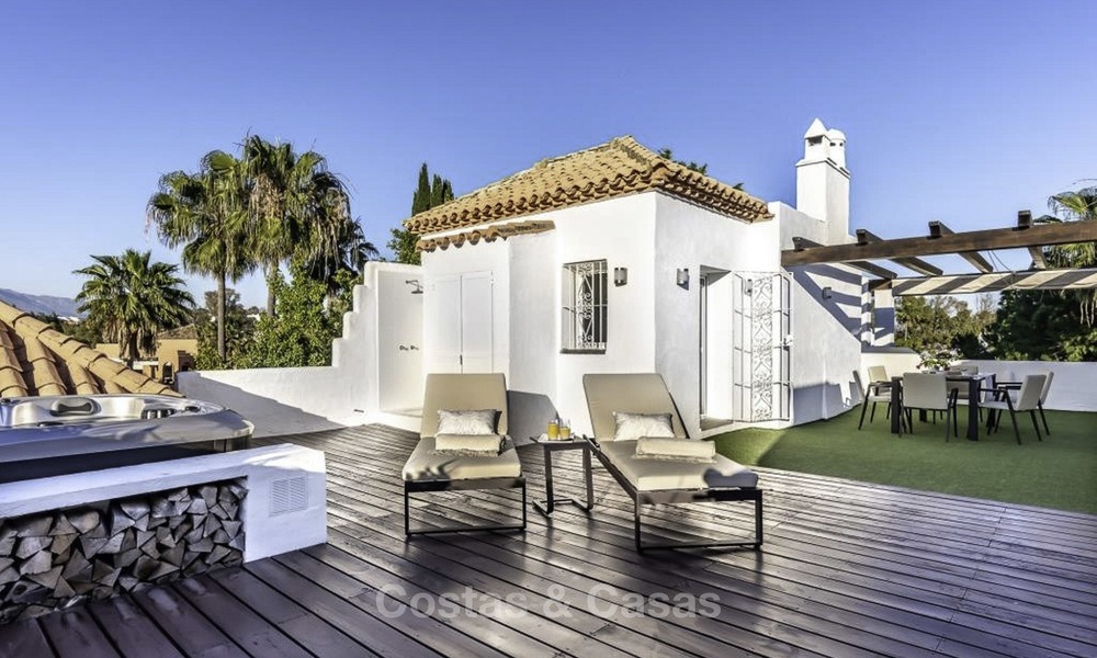 Gigantic, very stylish 4-bedroom penthouse apartment for sale in a prestigious beachside complex, Marbella - Estepona 14352