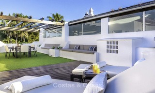 Gigantic, very stylish 4-bedroom penthouse apartment for sale in a prestigious beachside complex, Marbella - Estepona 14354 
