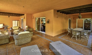 Attractive spacious garden apartment for sale in a prestigious Sierra Blanca complex on the Golden Mile in Marbella 14369 