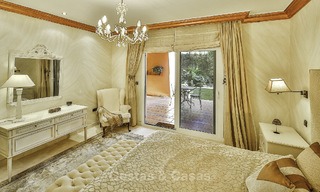 Attractive spacious garden apartment for sale in a prestigious Sierra Blanca complex on the Golden Mile in Marbella 14379 