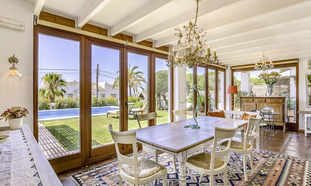 Charming, very spacious Mediterranean style villa for sale, walking distance to the beach, Marbella East 14480