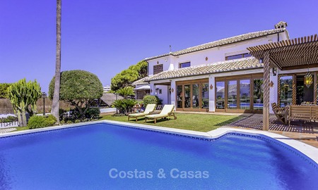 Charming, very spacious Mediterranean style villa for sale, walking distance to the beach, Marbella East 14482