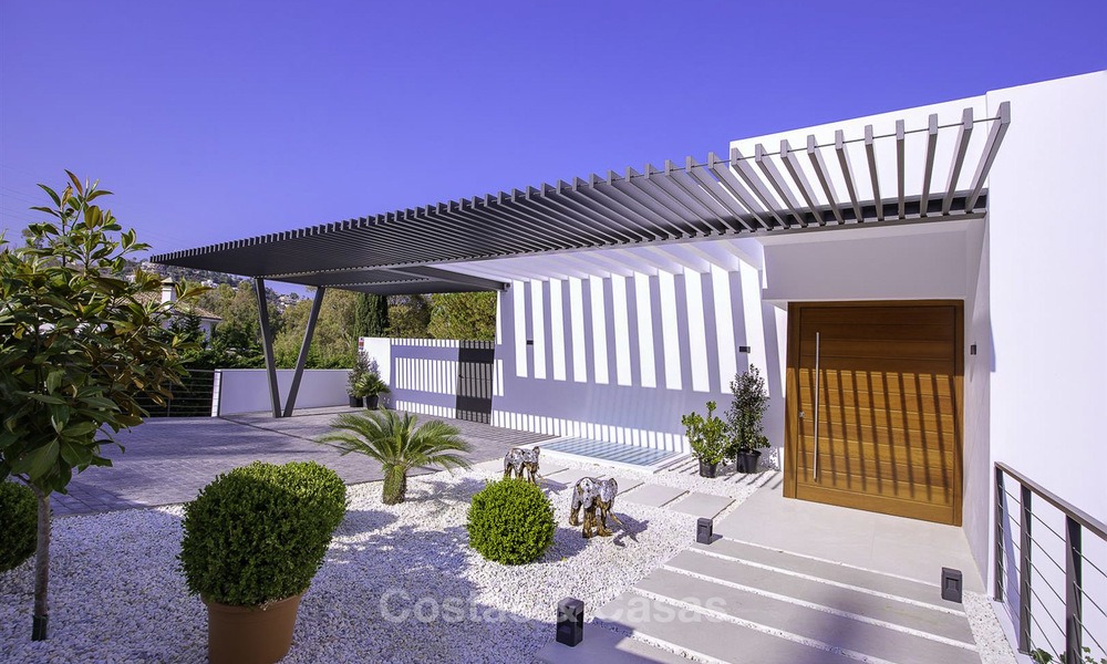 Ready to move into, brand new modern villa for sale, close to San Pedro centre, Benahavis - Marbella 14616