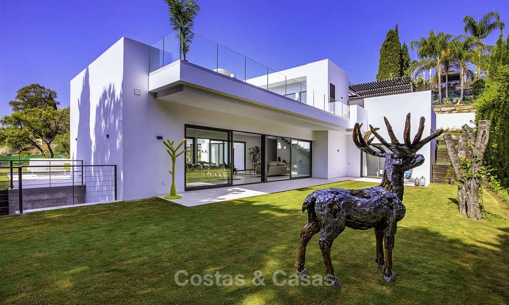 Ready to move into, brand new modern villa for sale, close to San Pedro centre, Benahavis - Marbella 14615
