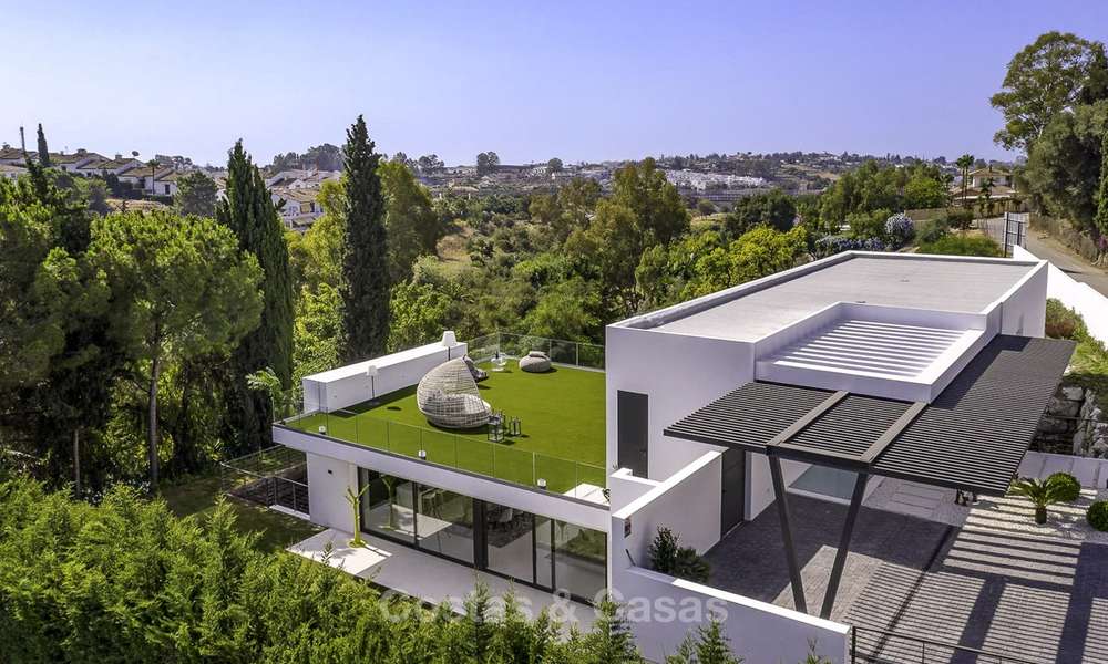 Ready to move into, brand new modern villa for sale, close to San Pedro centre, Benahavis - Marbella 14626
