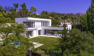 Ready to move into, brand new modern villa for sale, close to San Pedro centre, Benahavis - Marbella 14632 