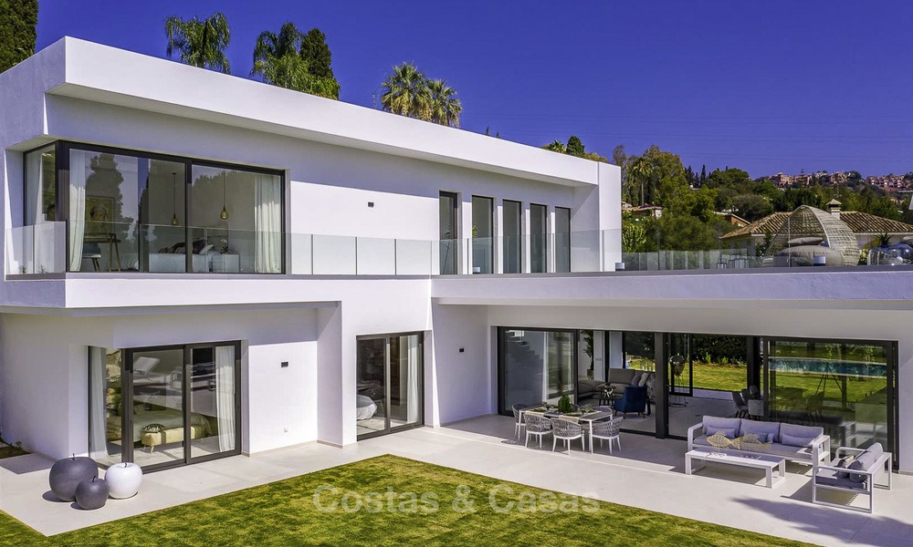 Ready to move into, brand new modern villa for sale, close to San Pedro centre, Benahavis - Marbella 14633