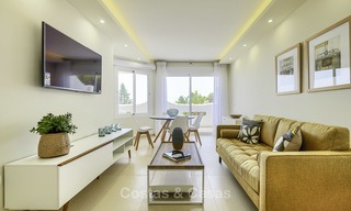Fully renovated beachfront apartment with panoramic sea views for sale, Mijas Costa 14656 