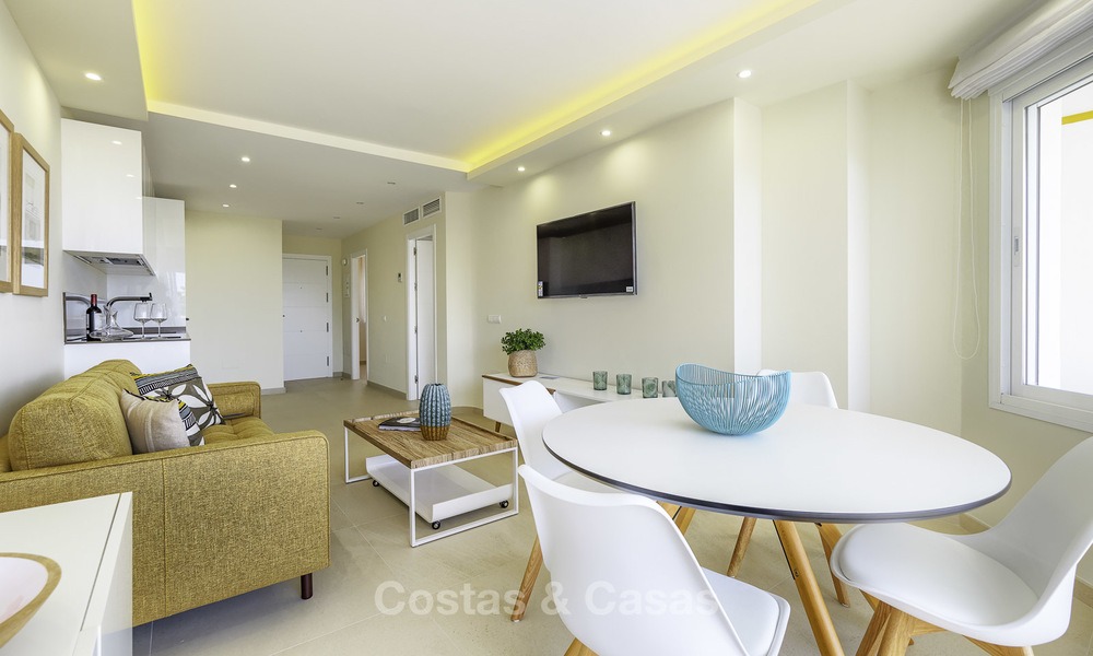 Fully renovated beachfront apartment with panoramic sea views for sale, Mijas Costa 14658