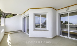 Fully renovated beachfront apartment with panoramic sea views for sale, Mijas Costa 14660 