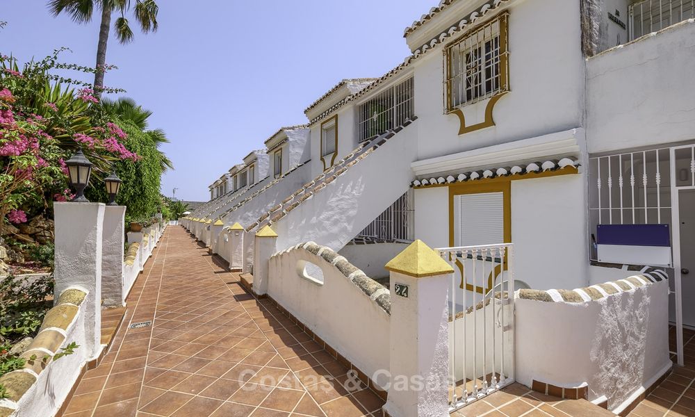 Fully renovated beachfront apartment with panoramic sea views for sale, Mijas Costa 14664