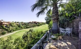Recently renovated semi-detached house with spectacular views for sale, frontline golf, East Marbella 14692 