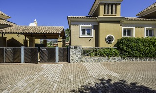 Recently renovated semi-detached house with spectacular views for sale, frontline golf, East Marbella 14693 