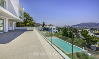 Spectacular, newly built contemporary villa with breath-taking sea, mountain and valley views for sale, move-in ready, East Marbella 14751 