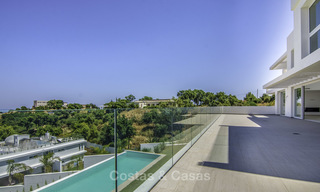 Spectacular, newly built contemporary villa with breath-taking sea, mountain and valley views for sale, move-in ready, East Marbella 14753 