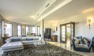Magnificent modern-Andalusian villa with amazing panoramic views for sale in East Marbella 14798 