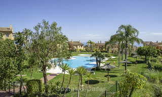 Very charming Andalusian style luxury apartments with amazing sea views for sale, move-in ready, Benahavis - Marbella 14837 