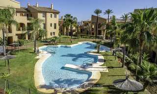Very charming Andalusian style luxury apartments with amazing sea views for sale, move-in ready, Benahavis - Marbella 14841 