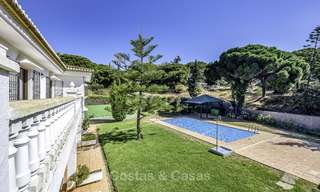Spacious classical villa with excellent potential for sale in a quiet area of Elviria in East Marbella 15186 