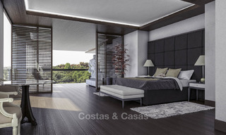 New mansion-style modern luxury villas for sale, walking distance to Puerto Banus in Nueva Andalucia in Marbella 15305 
