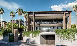 New mansion-style modern luxury villas for sale, walking distance to Puerto Banus in Nueva Andalucia in Marbella 29461 