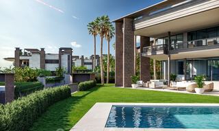 New mansion-style modern luxury villas for sale, walking distance to Puerto Banus in Nueva Andalucia in Marbella 29470 