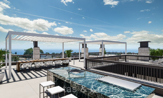 New mansion-style modern luxury villas for sale, walking distance to Puerto Banus in Nueva Andalucia in Marbella 29474 