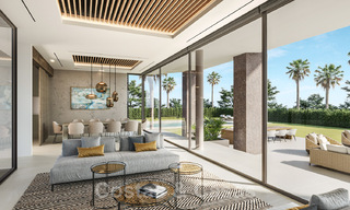 New mansion-style modern luxury villas for sale, walking distance to Puerto Banus, on the Golden Mile in Marbella 29476 