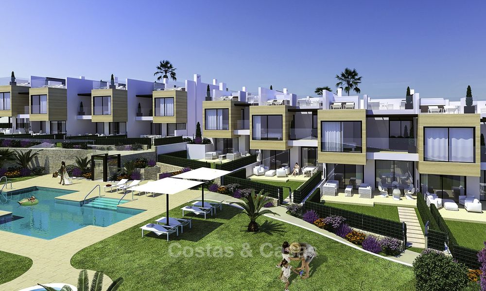 Move-in ready. Elegant and luxurious new contemporary townhouses for sale in Nueva Andalucia, Marbella 16783