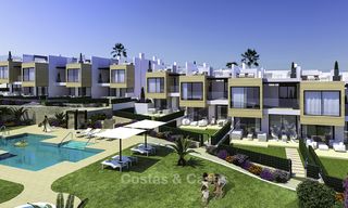 Move-in ready. Elegant and luxurious new contemporary townhouses for sale in Nueva Andalucia, Marbella 16783 