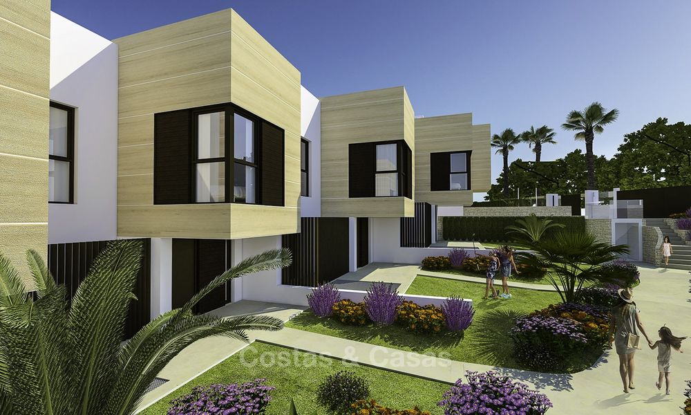 Move-in ready. Elegant and luxurious new contemporary townhouses for sale in Nueva Andalucia, Marbella 16784