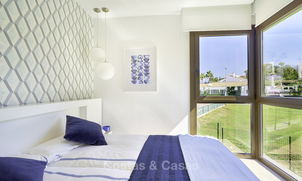 Move-in ready. Elegant and luxurious new contemporary townhouses for sale in Nueva Andalucia, Marbella 16796