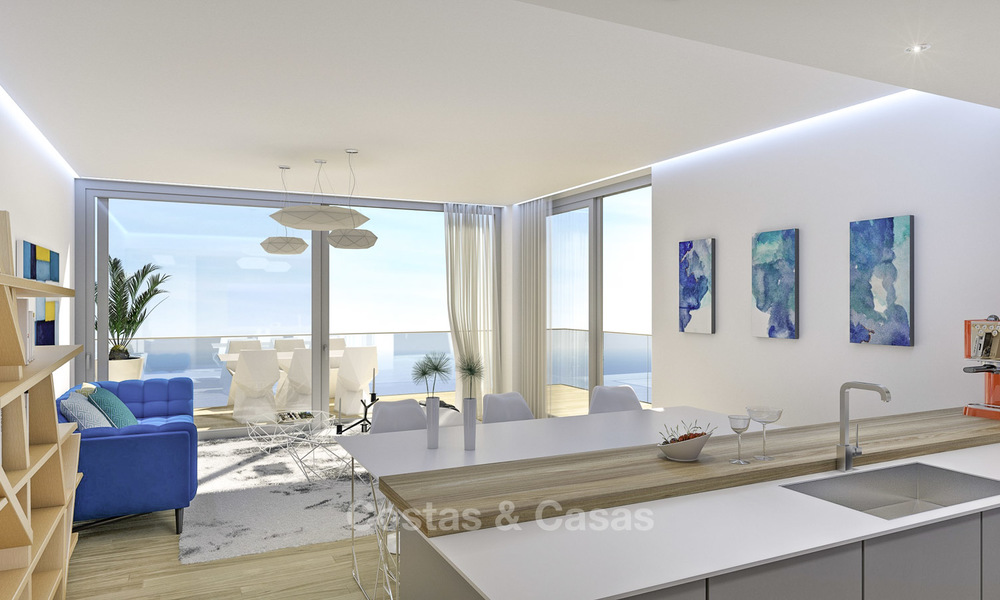 Last remaining new penthouse in a contemporary luxury complex for sale, with spectacular sea views in Benalmadena 16745