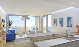 Last remaining new penthouse in a contemporary luxury complex for sale, with spectacular sea views in Benalmadena 16745 