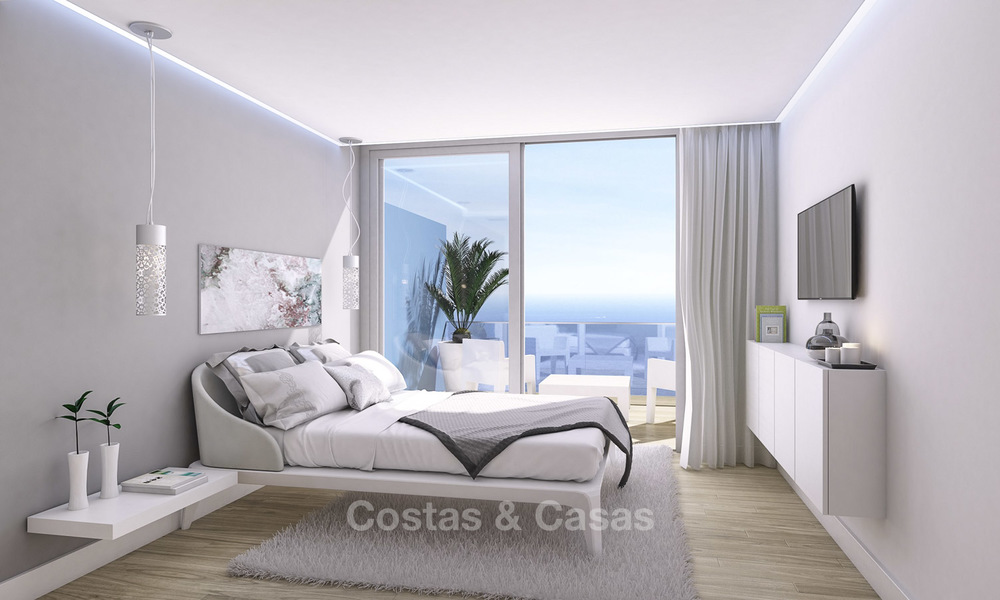 Last remaining new penthouse in a contemporary luxury complex for sale, with spectacular sea views in Benalmadena 16746