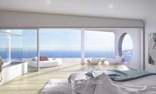Last remaining new penthouse in a contemporary luxury complex for sale, with spectacular sea views in Benalmadena 16755 