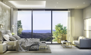 Superb modern-contemporary villa with sea views for sale in a top class golf resort, Mijas, Costa del Sol 16359 
