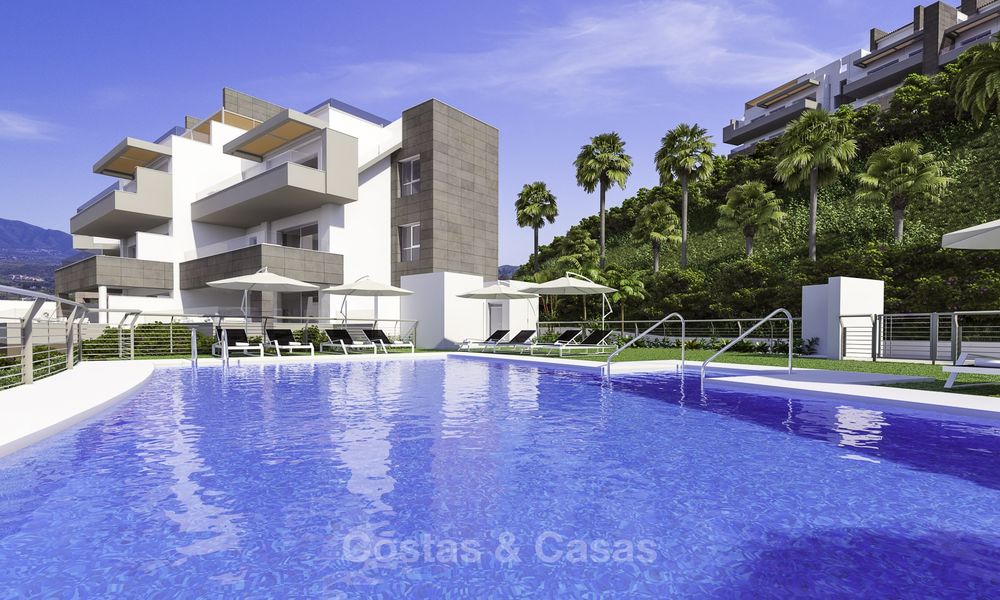 Modern luxury apartments and penthouses for sale in an esteemed golf resort in Mijas, Costa del Sol. Last unit! 16649