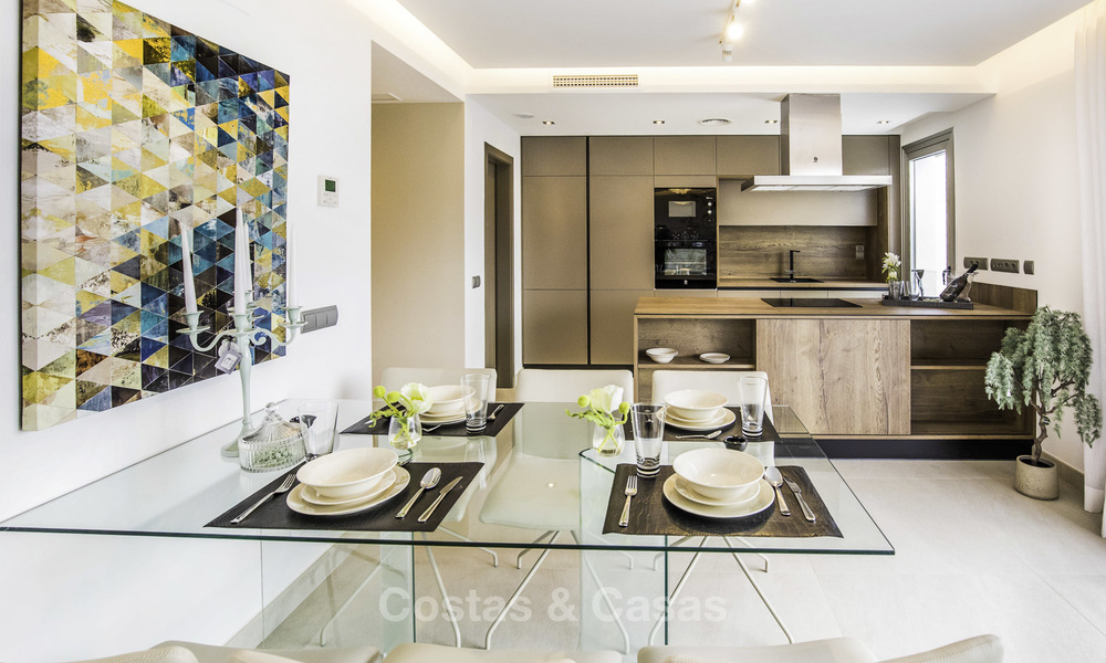 Modern luxury apartments and penthouses for sale in an esteemed golf resort in Mijas, Costa del Sol. Last unit! 16662