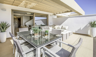 New, move-in ready, modern townhouses for sale on an acclaimed golf resort in Mijas, Costa del Sol. 10% discount! 15671 
